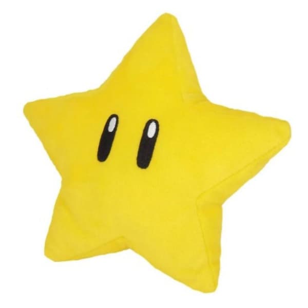SUPER MARIO Super Star pehmolelu (18 cm) KLB