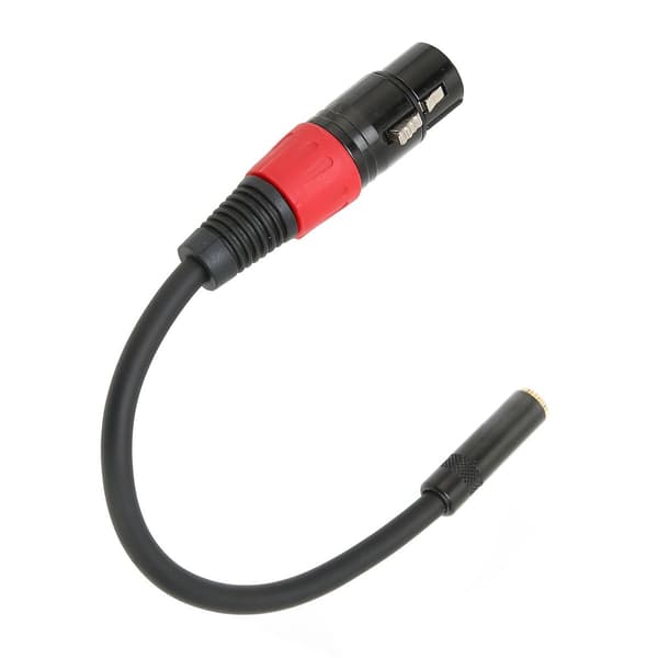 Professionel mini jack mikrofon med 3,5 mm til XLR jack KLB