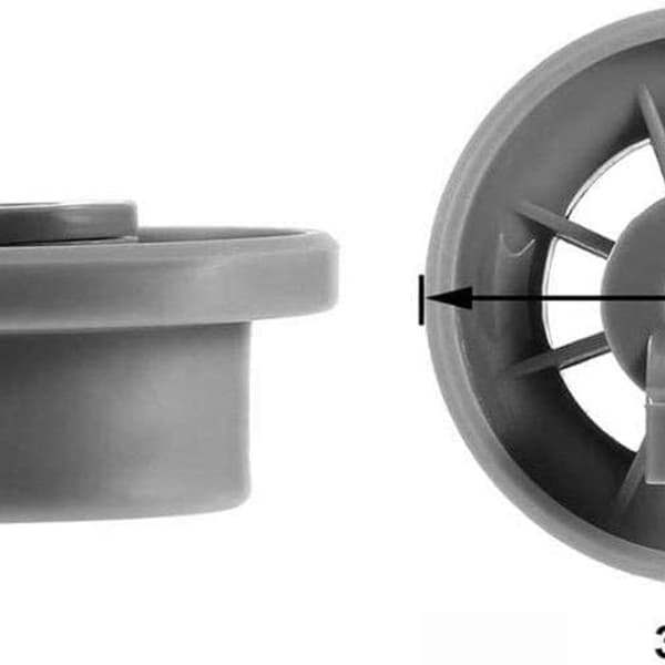 8 hjul till Siemens Bosch Beko Neff diskmaskin universal underkorg hjul