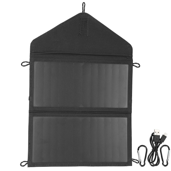 20W Foldbar Solcelle Panel Taske USB Bærbar Nødsol KLB