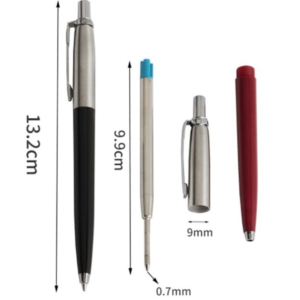 Original kuglepen, klassisk farve, medium spids, 3 stk. KLB