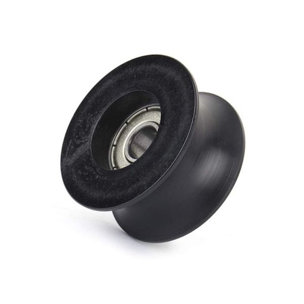 2 kpl U-urapulley nylon ohjausrullalaakeri U-ura rullapyörä 8