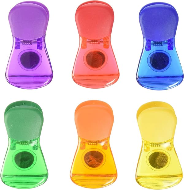 Klassiska Breda Påsklämmor, 6-pack, Färger Kan Variera