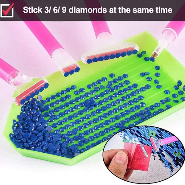 22 st 5D diamantmålning verktyg och tillbehör set för diamantmålning KLB