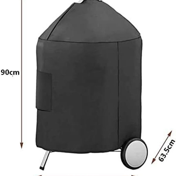 Grillovertræk til Weber 57 cm premium kulgrill,