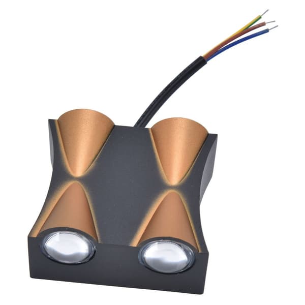 IP65 vedenpitävä ulkoseinävalaisin 4 LED 4W Hyvä lämpö KLB