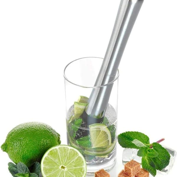 Cocktailshaker-sæt, professionelt 6-delt rustfrit stål cocktail barudstyr KLB