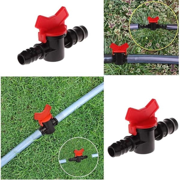 Ventil sprinkler switch PE plastventil akvarietillbehör med ventiler KLB