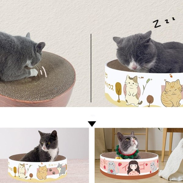 Kattklösbräda, kattskrapa, interaktiv kattleksak, katter KLB