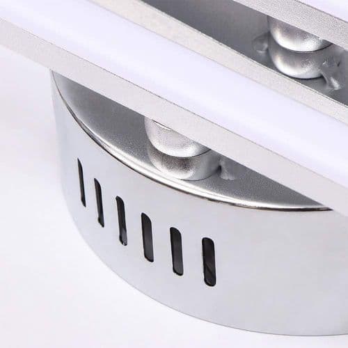 LED taklampa, 21W modern parallell remsa design tak