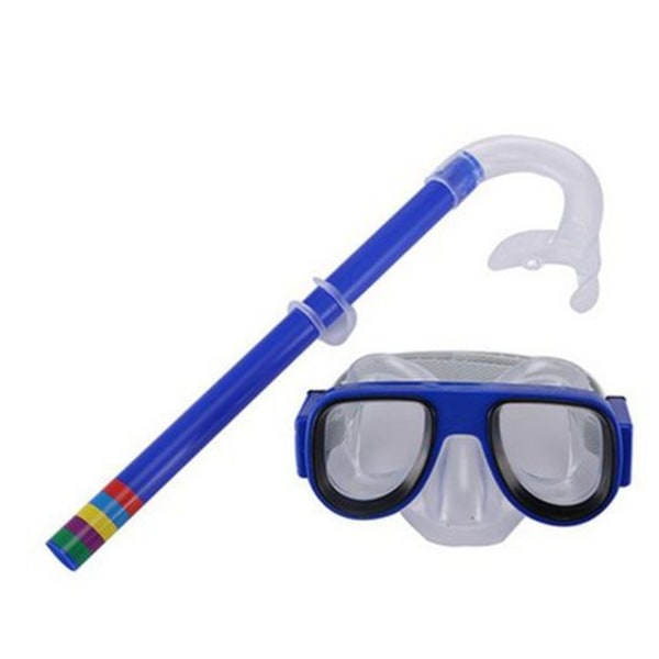Barnens snorkeldykningsglasögon panorama synfält dykmask snorkelmask