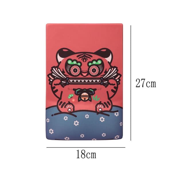 Silikonmusmatta med handledsstöd, ergonomisk musmatta