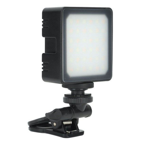 LED-lampe, 2800 til 8500 K, justerbar temperatur, LED-klips KLB