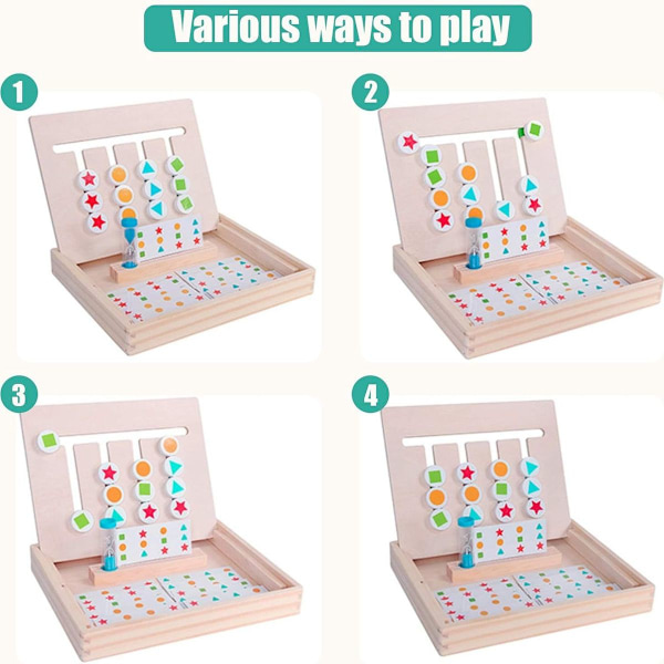 Montessori-lelut, graafisen värinluokittelulelut, KLB