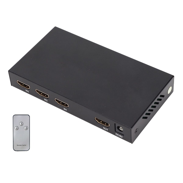 HD Multimedia Interface-switch 3 i 1 ud 3D 4K HD-video KLB
