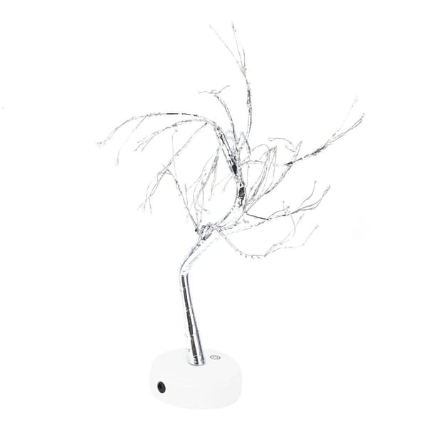 Natlys USB-lystræformet lampe DIY kobber KLB