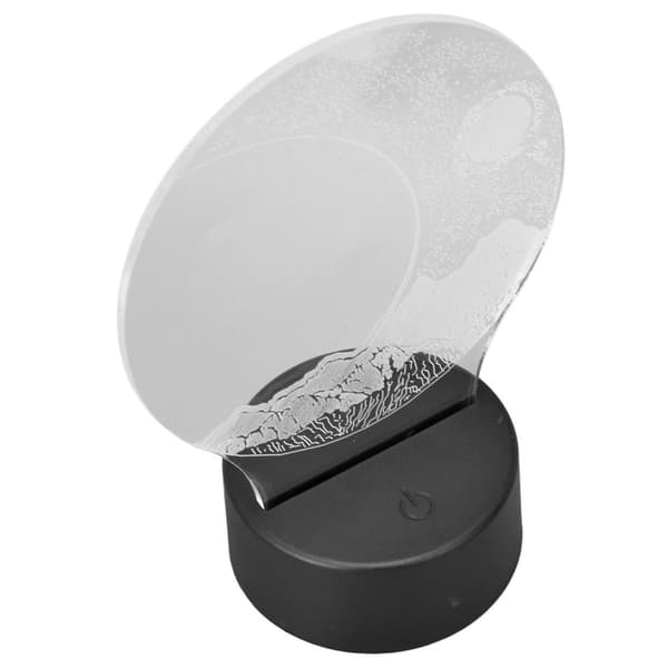 Halvmåne 3D lys, 7 farver, touch skiftende LED nat KLB