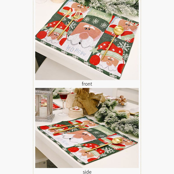 Julbordsunderlägg, printed bordstabletter för KLB