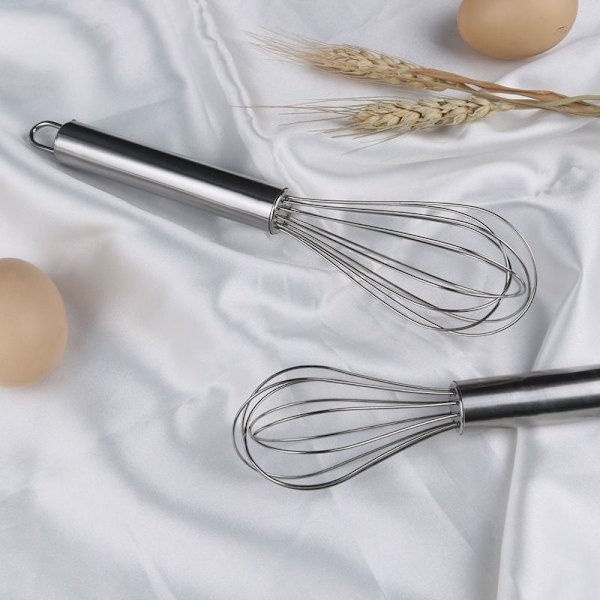 Rustfrit ballonpisker i rustfrit stål med 12 tommer
