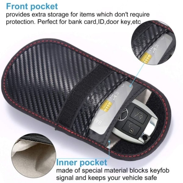 2 st Car Key Phone Case Shielding Case Anti Radiation Phone Case