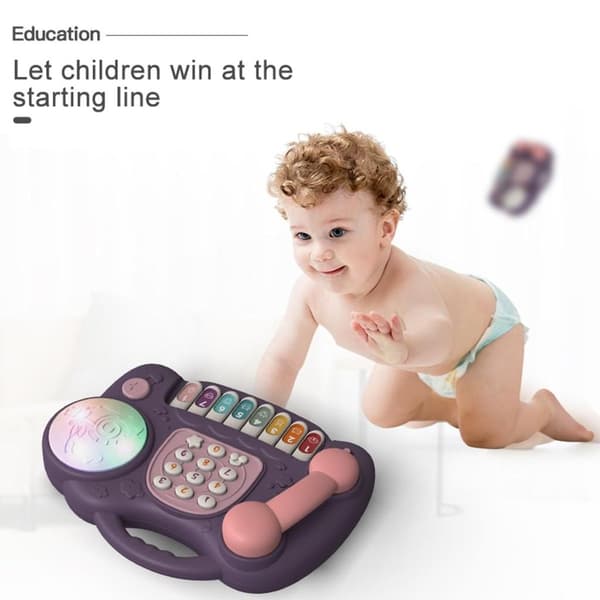 Musikleksaker, simulering telefon, tidig utbildning leksaker, KLB