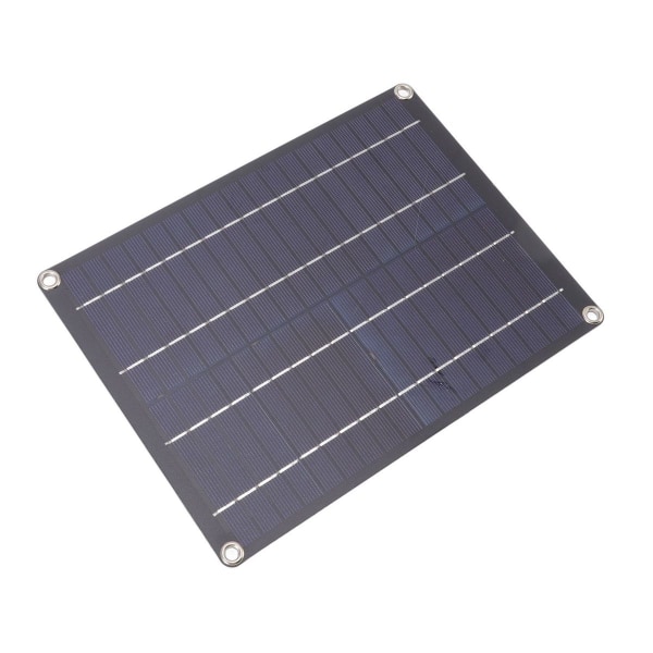Bærbar solcellepanel, 9,1 x 6,7 tommer, slankt design, lett vekt KLB