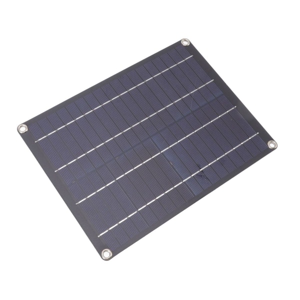 Bærbart solcellepanel, 9,1 x 6,7 tommer, slank design, lett KLB