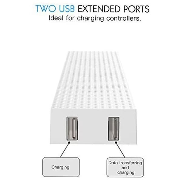 Xbox One Kjøleplate, 2 USB-porter for lading og dataoverføring, L/ H