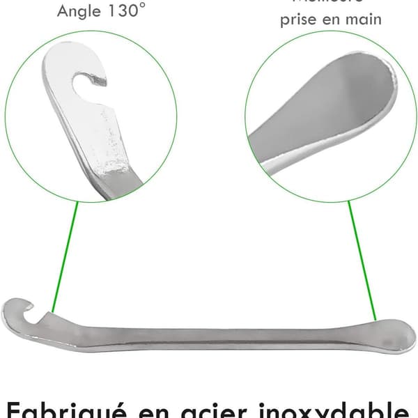 Cykel däckbomspak, metall däckbomspak verktyg, däckbomspak för KLB