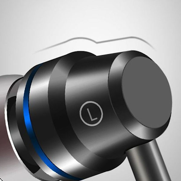 Højopløselige in-ear-headset med mikrofonstøjreduktion