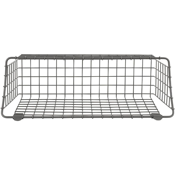 Seinään kiinnitettävä metalliroskis - käytännöllinen säilytyskori