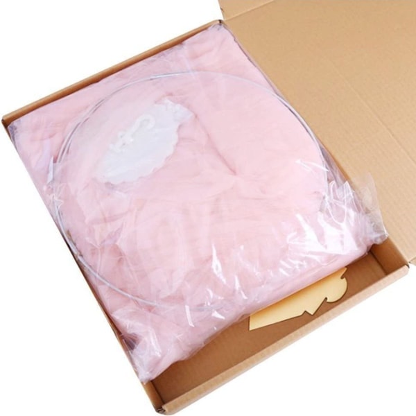 Seng baldakin baldakin baby seng 100% polyester baldakin myggenet KLB