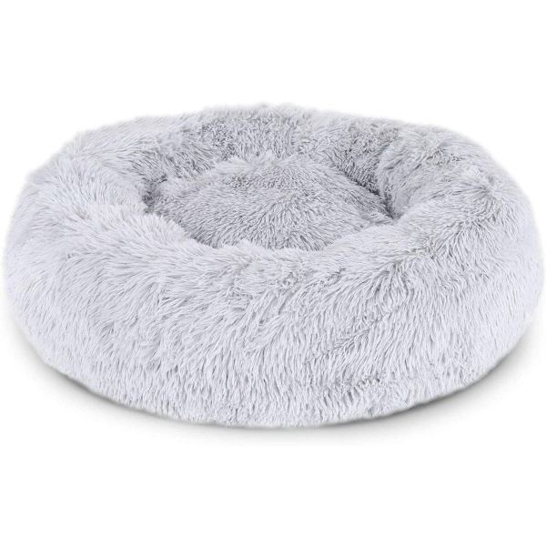 Hundeseng, katteseng, rund donut sofa til små hunde, kattepudde, KLB