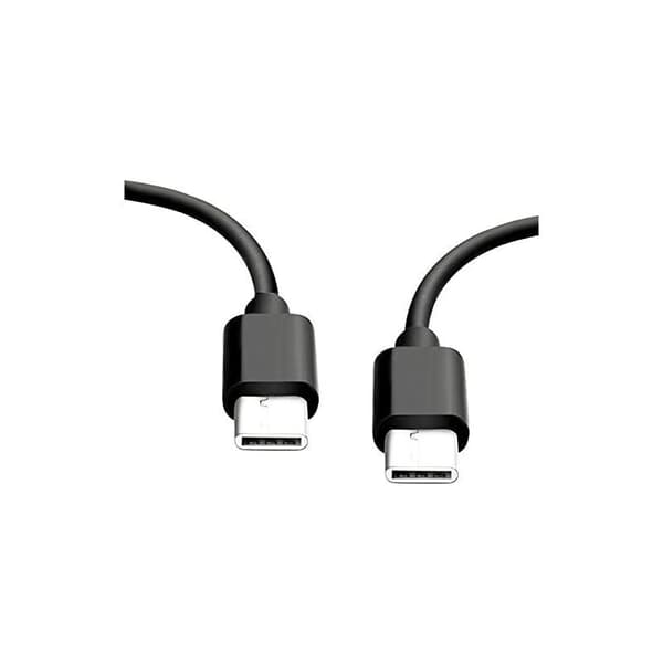 25W Hurtigoplader + USB-C USB-C-kabel Kompatibel med Samsung, Sort KLB