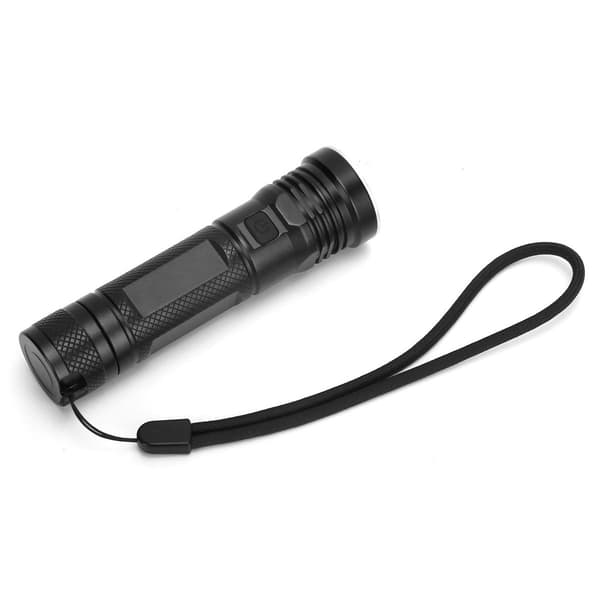 Taskulamppu USB-lataus, alumiini, mini monitila KLB