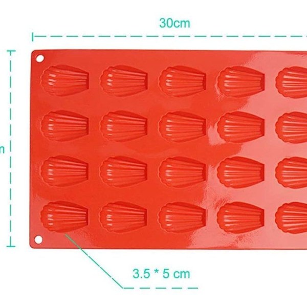 Silikonkakeform, lite bakeformsett, minikakeform, muffinsform,