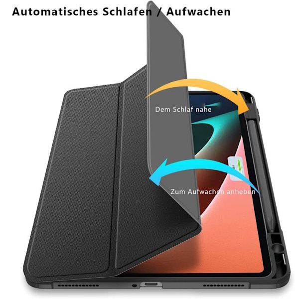 Duzzona-kotelo Xiaomi Mi Pad 5/Mi Pad 5 Pro 11-tuumaiselle 2021, muodikkaasti älykäs