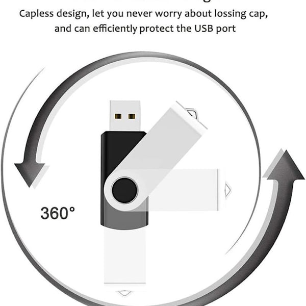 USB-minne 32GB USB 2.0 Flash-enhet 4-pack, USB-minne Flash-enhet