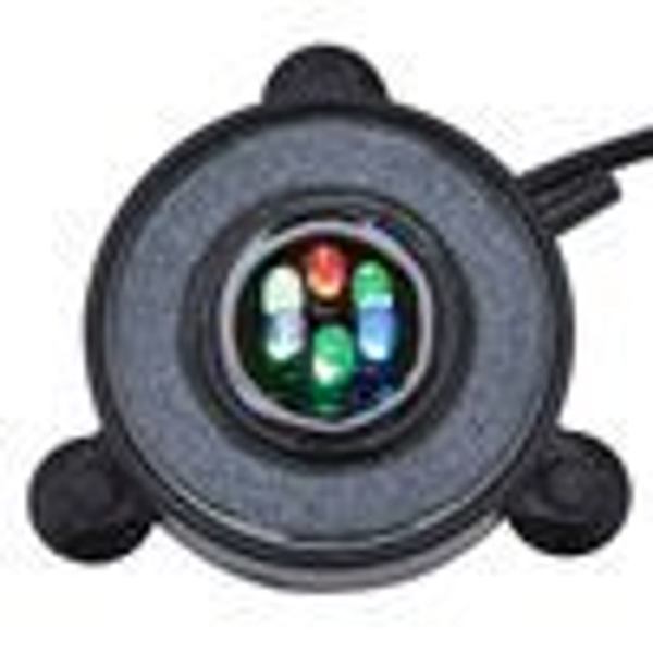 LED Akvarium Bubbler Farveskiftende Lampe Luftboble Sten Fisketank Boble KLB