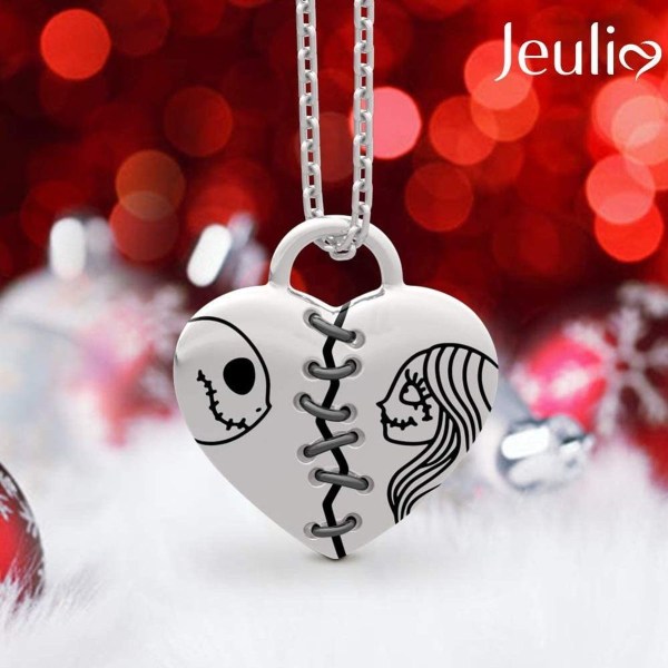 Jeulia och Sally Necklace The Nightmare Before Chirstmas Pendant KLB