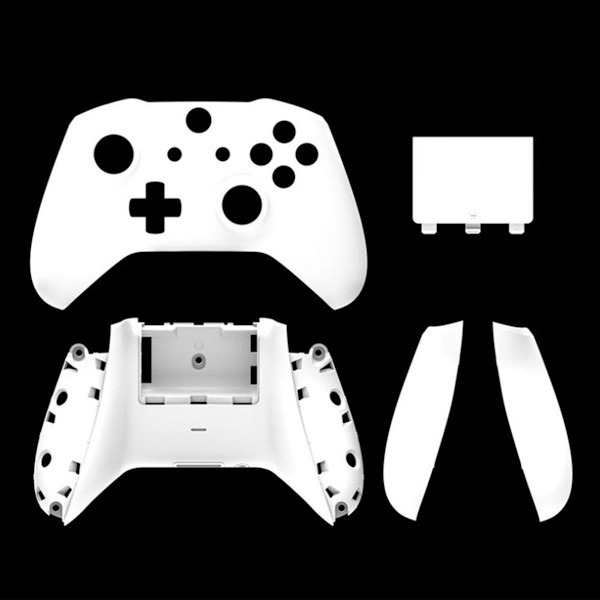 Komplett skyddande hölje reservdelar för Xbox One Wireless White KLB