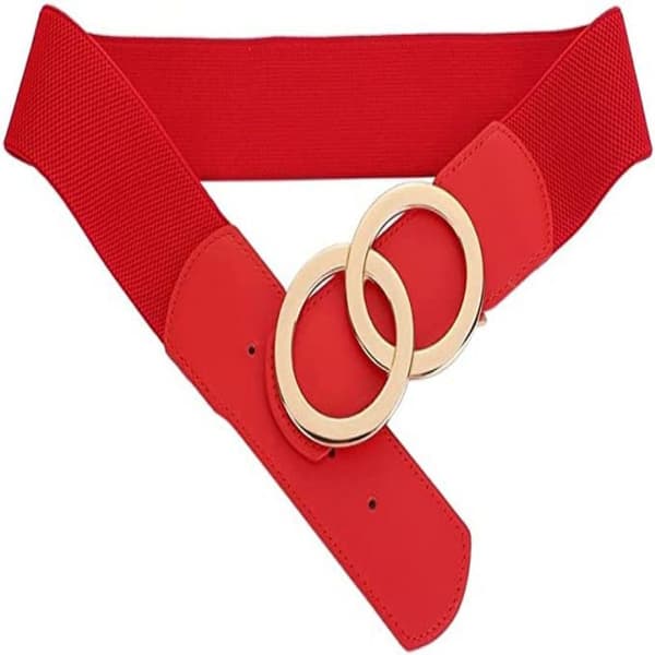 Elastisk taljerem til kvinder - læderbælte KLB