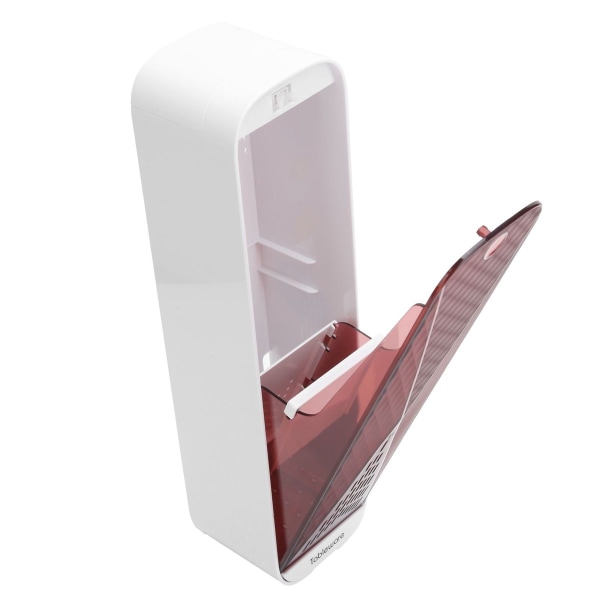 UV-rengöring Chopstick Box Hushållsväggmonterad Dish Drainer Rack KLB