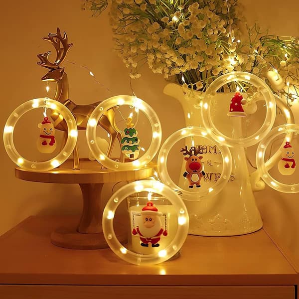 Jouluvalo LED-valosarja sisäkäyttöön, USB-valosarja ulkokäyttöön