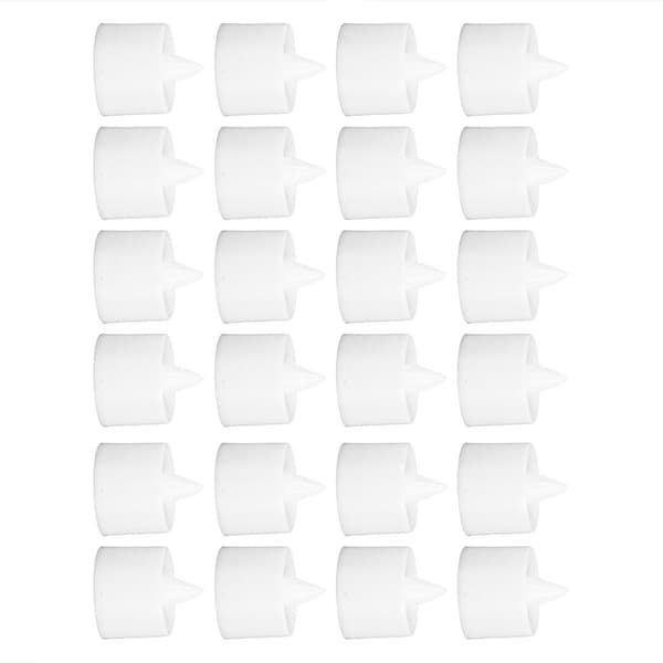 24 stk LED stearinlys, elektronisk simuleringsdekorasjon KLB