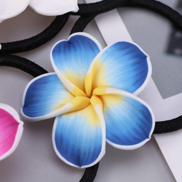 Hiuskoristeet Havaijin kukka Tee Stretch Poninhännät Söpö Värikäs Stret KLB