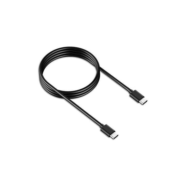 25W Hurtigoplader + USB-C USB-C-kabel Kompatibel med Samsung, Sort KLB