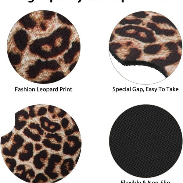 Fyra 6,5 cm leopardtryck på den absorberande underkroppen, lämplig KLB