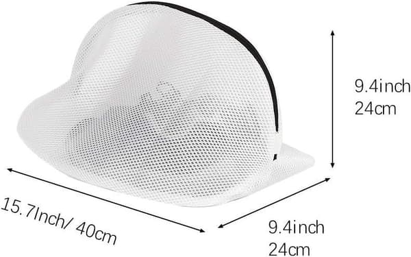 Levende sko vaskepose, 3 stk mesh sko vaskeripose med