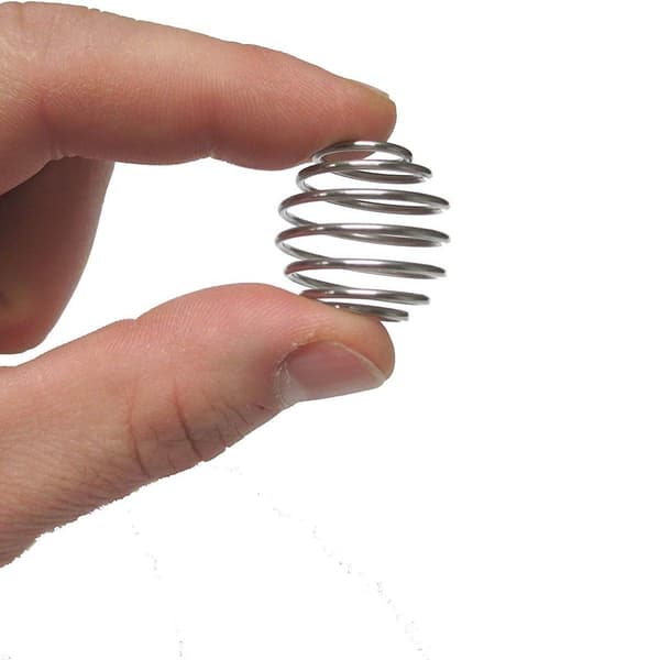 Pakke med 5 rustfrie stålshakers, rustfri stålblanderkule KLB